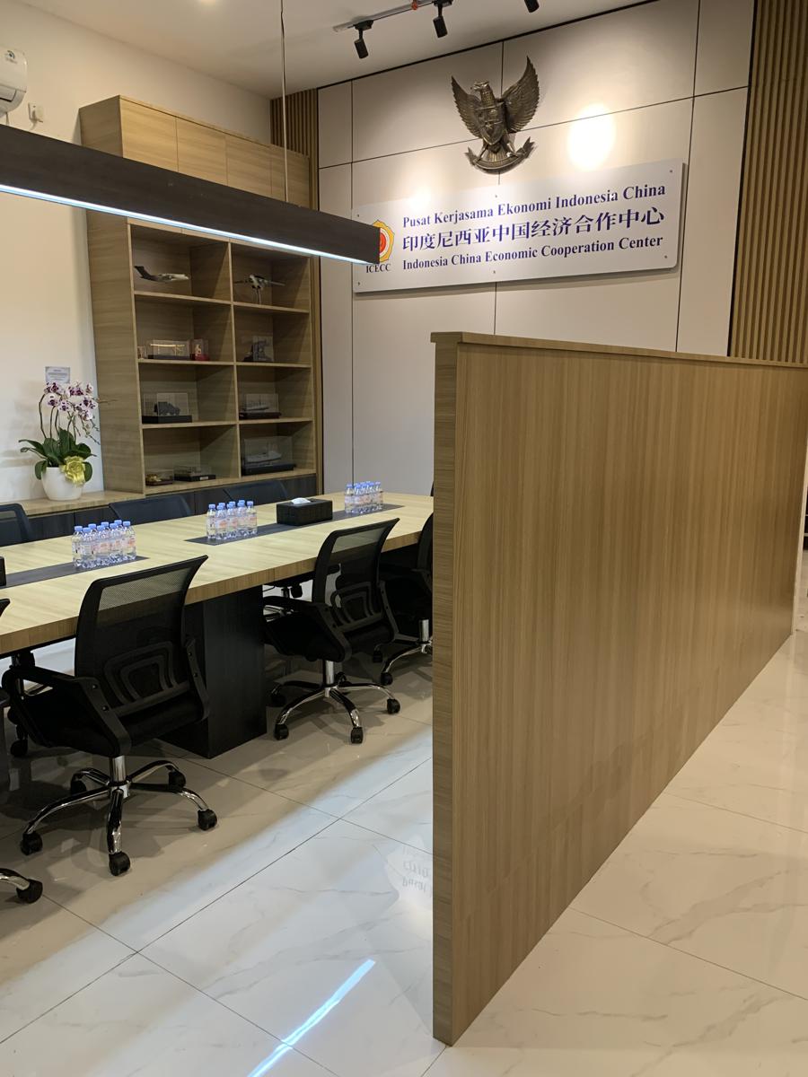 Hasil akhir Ruang Meeting 1 setelah direnovasi — proyek Park Regis by Prince Hotel