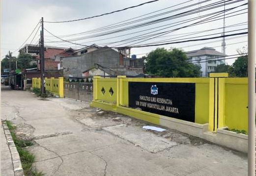 Renovasi Pagar Fakultas Ilmu Kesehatan UIN